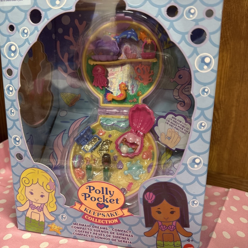 MERMAID DREAMS Polly Pocket Keepsake Collection Playset NEW IN BOX 2021 (A)